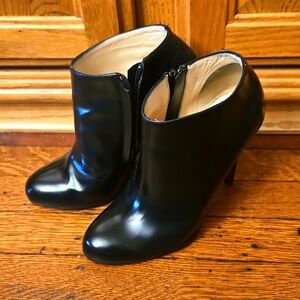 Christian Loubouton Booties. Size 36 = Size 6.    Black Boots. Black Booties.